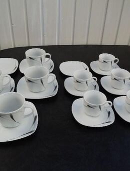 van Well Wellco Lima Porzellan Kaffeetassen + Mokka-/Espresso-Tassen 20 Teile zusammen 9,- - Flensburg