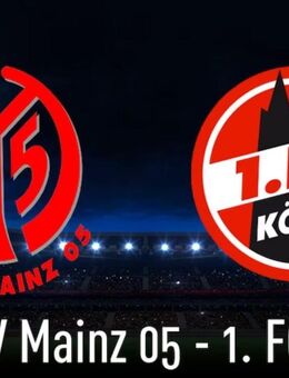 BIETE 4x Tickets FSV Mainz 05 gegen FC Köln HEUTE karten - Potsdam
