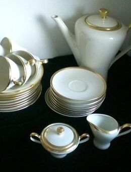 Edelstein Porzellan Kaffeeservice mit Goldrand 26 tlg. Vintage zus. 49,- - Flensburg