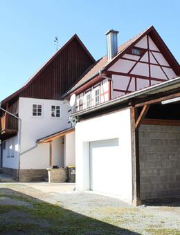 Denkmalgeschütztes Fachwerkhaus mit großer Scheune in Sondheim/Grabfeld - Mellrichstadt