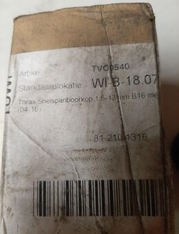 Neues Bohrfutter Typ 0.8 - 10 B12 - Büdingen