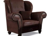 Home affaire Sessel King George Ohrensessel mit Ziernägeln