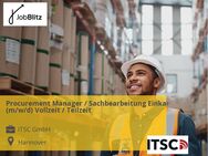 Procurement Manager / Sachbearbeitung Einkauf (m/w/d) Vollzeit / Teilzeit - Hannover