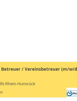 Rechtlicher Betreuer / Vereinsbetreuer (m/w/d) - Kastellaun