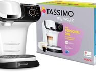 TASSIMO Kapselmaschine My Way 2 TAS6504, Personalisierung, über 70 Getränke, mit Wasserfilter, One-Touch Bedienung, Wassertank 1,3 L, weiß