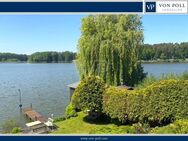 Wohnen am Wasser, leben im Grünen - Einzigartiges Seegrundstück mit Einfamilienhaus in Rheinsberg - Rheinsberg