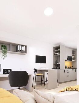 FOUR Marburg - Studio - Trendiger Look - vermietungssicher. renditestark. werthaltig - Marburg