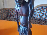 60 cm hohe schwere Holzfigur Afrika - Halfing