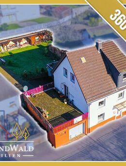 Geräumige Doppelhaushälfte mit Garage, Terrasse und Garten in Fischbach - Fischbach (Dahn)