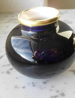 Kobalt Vase 837 Blumenvase Kugelvase Deko Vintage Retro 3,- - Flensburg