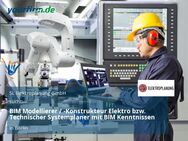 BIM Modellierer / -Konstrukteur Elektro bzw. Technischer Systemplaner mit BIM Kenntnissen - Berlin