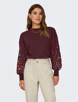 ONLY Sweatshirt ONLBROOKE L/S O-NECK FLOWER SWT