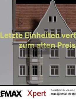 Letzte Einheiten zum alten Preis verfügbar - Kernsanierte EG Wohnung - Hof