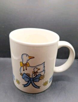 Jessica Design Collection Tasse Becher Gänsemotiv Bayern Kaffeetasse Porzellan - Essen