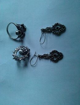 Silber Schmuck Antik 925 mit Edelsteinen - Hagen (Stadt der FernUniversität) Dahl