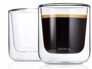 blomus Thermoglas NERO, Glas, Doppelwandig, Inhalt 200 ml, 2-teilig