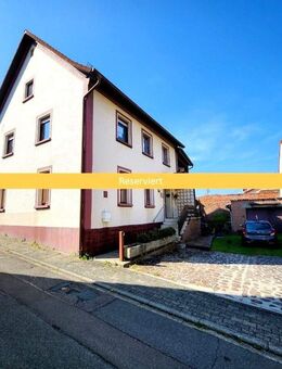 Freistehendes Ein- Zweifamilienhaus mit Garten, Garage - Sanierungsobjekt mit Potenzial -reserviert - Schopp
