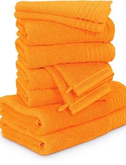 Möve Handtuch Set New Classic, Walkfrottier (10-St), Waschhandschuhen, Gäste-, Hand- und Duschtüchern, 100% Baumwolle