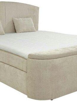 Jockenhöfer Gruppe Boxspringbett Pia, inklusive Strauraum im Fussteil, 7-Zonen-TTFK-Mmatratze, KS-Topper, verschiedene Härtegrade wählbar