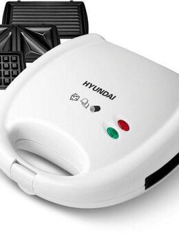 Hyundai 3-in-1-Sandwichmaker SM627, 700 W, austauschbare Sandwich/Waffel/Panini Platten, Lichtsignalisierung