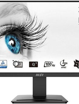 MSI PRO MP2412 LED-Monitor (60 cm/24 ", 1920 x 1080 px, Full HD, 1 ms Reaktionszeit, 100 Hz, VA LED)