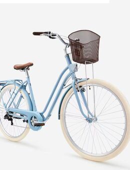 City Bike 26/28 Zoll Elops 520 City Bike 26/28 Zoll Elops 520 LF Damen hellblau - Köln