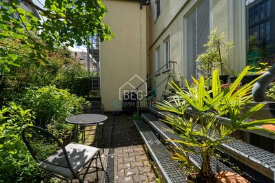 3 Zimmer in historischem Flair mit Garten-Oase