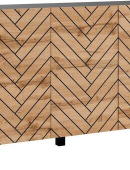 INOSIGN Sideboard SIDEBOARD PHUKET (1 St), Modernes Sideboard mit 6 Fächern, Breite 120 cm