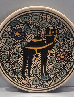 Wandteller, Handgemalt aus Tunisia. TOP ZUSTAND. - Völklingen Zentrum