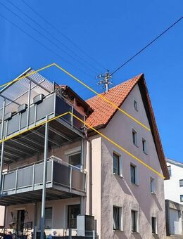 Attraktive 4-Zi-Wohnung im DG mit Balkon u. Garage - Perfekt für Kapitalanleger oder Selbstnutzer - Münsingen