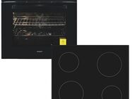 exquisit Elektro-Herd-Set EHE256-U-020 schwarz