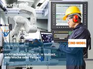 Lichttechniker (m/w/d) in Vollzeit, 40h/Woche oder Teilzeit - Berlin