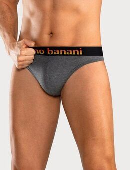 Bruno Banani String (Packung, 5-St) mit Streifen Logo Webbund