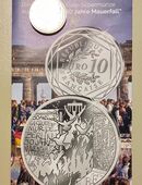 10 Euro 2019 Frankreich 30 Jahre Mauerfall 17,1g 333er Feinsilber in 68199