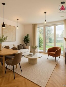 !Premium-Erdgeschosswohnung mit Garten und Tiefgaragenstellplatz! EFFIZIENZKLASSE 40+ - Frankfurt (Main)