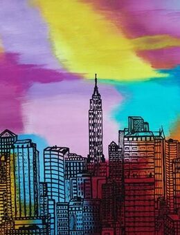 Kunsthandel Gennep - "Blick Auf New York" - Kleve Zentrum