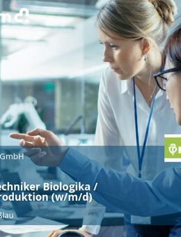 Anlagentechniker Biologika / Biotech-Produktion (w/m/d) - Dessau-Roßlau