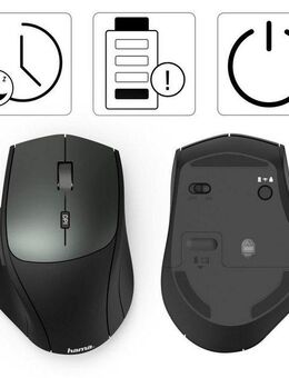Hama Optische 6-Tasten-Funkmaus "MW-600", Dual-Modus Mit USB-C/USB-A Maus