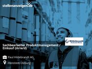 Sachbearbeiter Produktmanagement / Einkauf (m/w/d) - Henstedt-Ulzburg