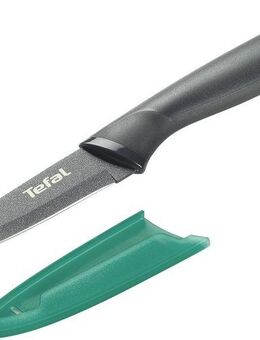 Tefal Schälmesser Fresh Kitchen, 9 cm, Klingen aus rostfreiem Stahl, Titan-Versiegelung, Klingenschutz