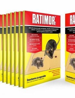 20x Klebefalle für Ratten und Mäuse - RATIMOR - Ingolstadt