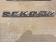 Opel Rekord C Typenschild chrom - Hannover