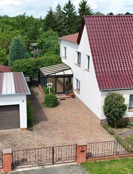 Entspannung garantiert: Haus mit Wintergarten, Teich und Garten - provisionsfrei! - Küstriner Vorland