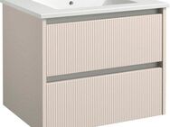 welltime Waschtisch Urban, mit Keramik Waschbecken, 2 Schubladen mit Softclose, Breite 60 cm