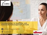 Sachbearbeiter im Qualitäts- und Reklamationsmanagement (m/w/d) - Düsseldorf