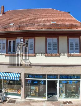 ATIK: *Entwickler aufgepasst* Wohn- u. Geschäftshaus mit Dachausbau-Potenzial in der Fußgängerzone - Wiesloch