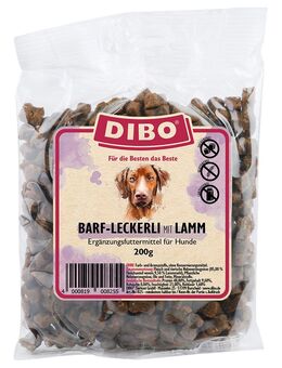 DIBO BARF-Leckerli mit Lamm - Sparpaket: 6 x 200 g