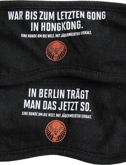 Jägermeister - 2 Schlafmasken - Berlin & Hong Kong - Doberschütz