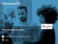 Store Manager (m/w/d) - Köln