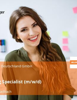 Marketing Specialist (m/w/d) - Bergisch Gladbach